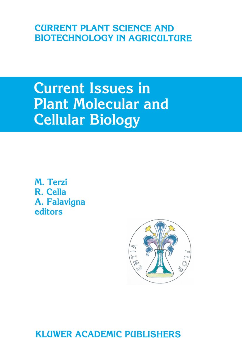Current Plant Science and Biotechnology in Agriculture