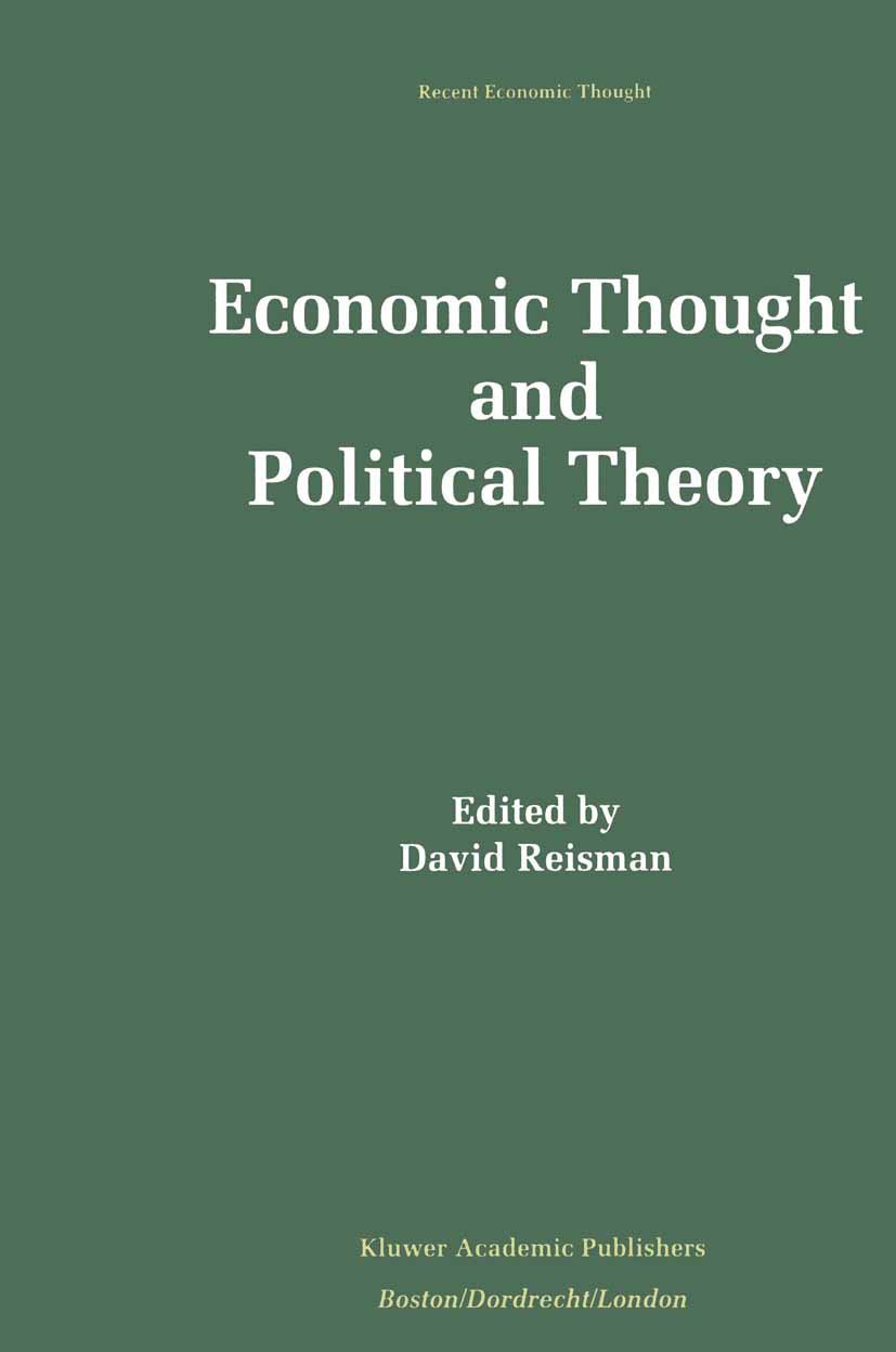 Recent Economic Thought