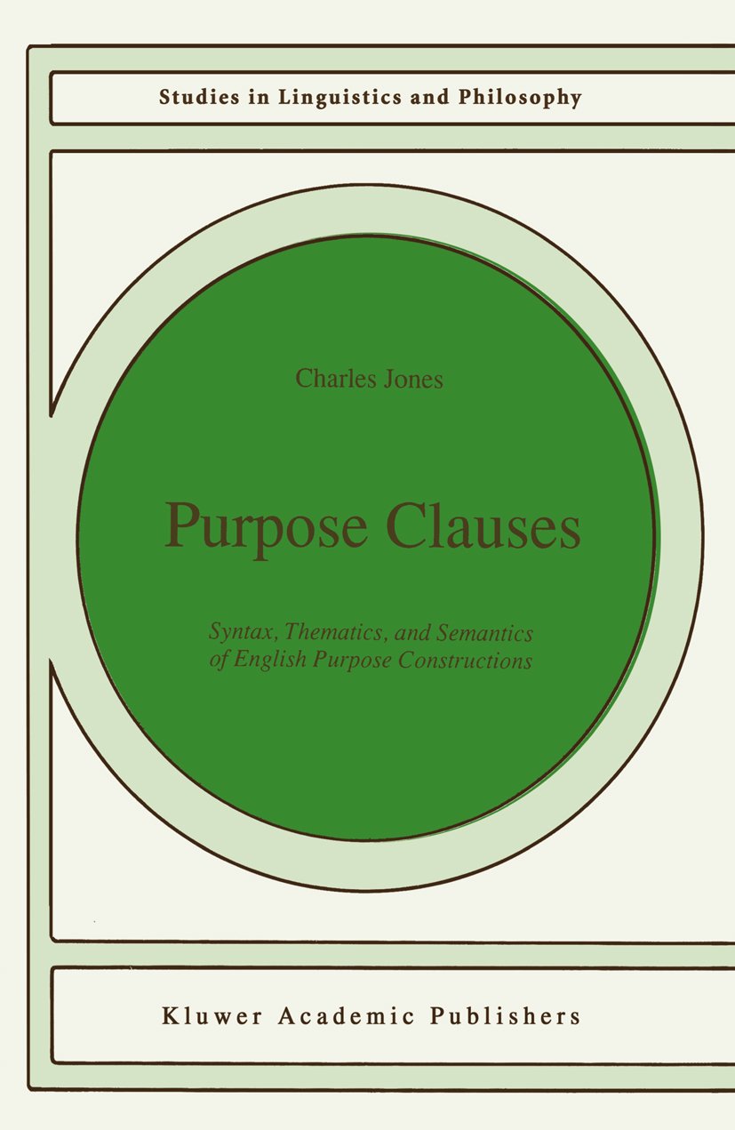 Studies in Linguistics and Philosophy