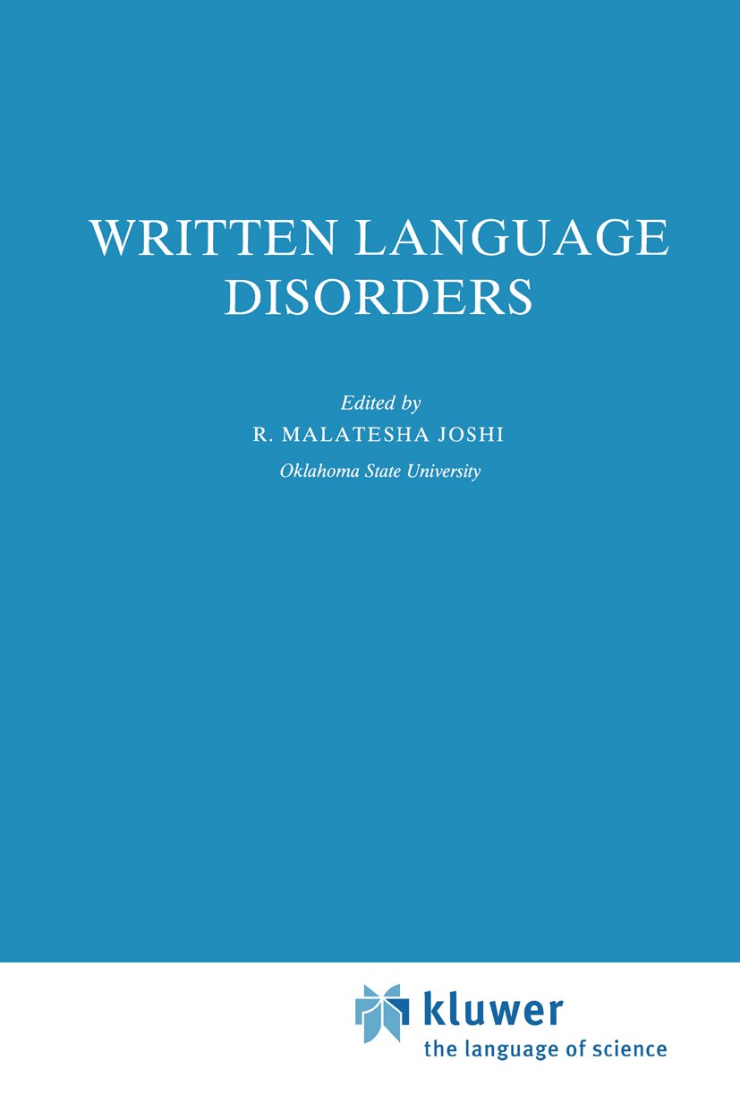 Written Language Disorders