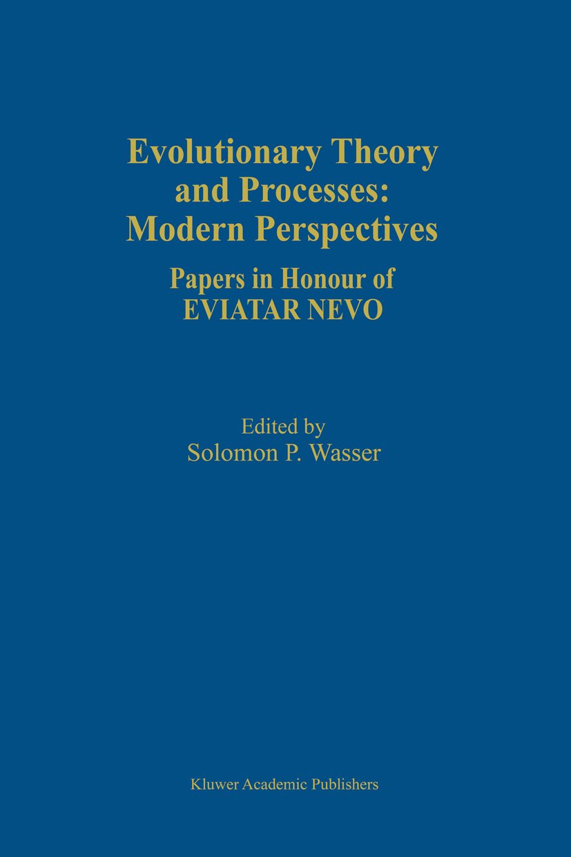Evolutionary Theory and Processes: Modern Perspectives