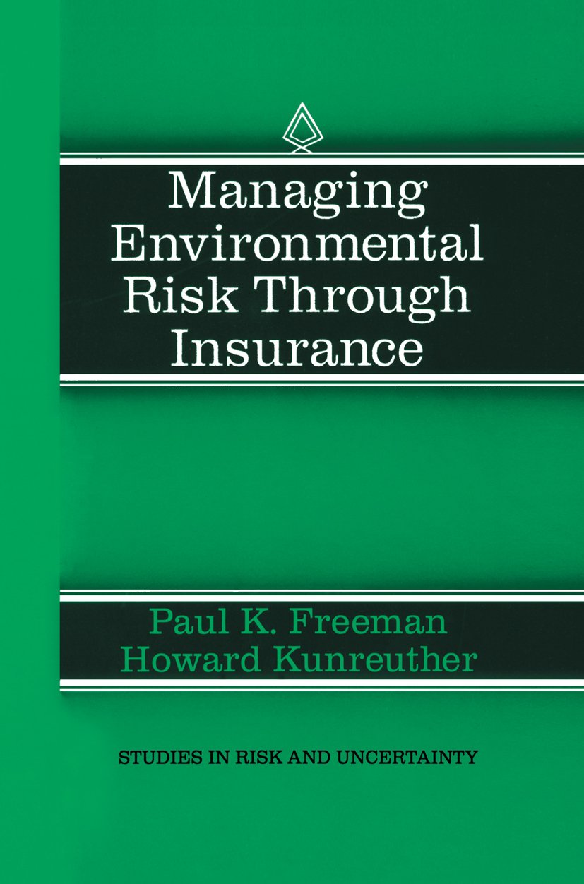 Studies in Risk and Uncertainty