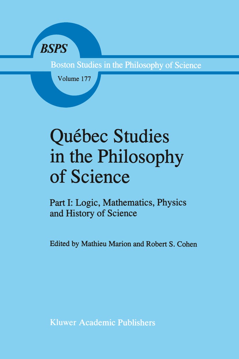 Boston Studies in the Philosophy and History of Science