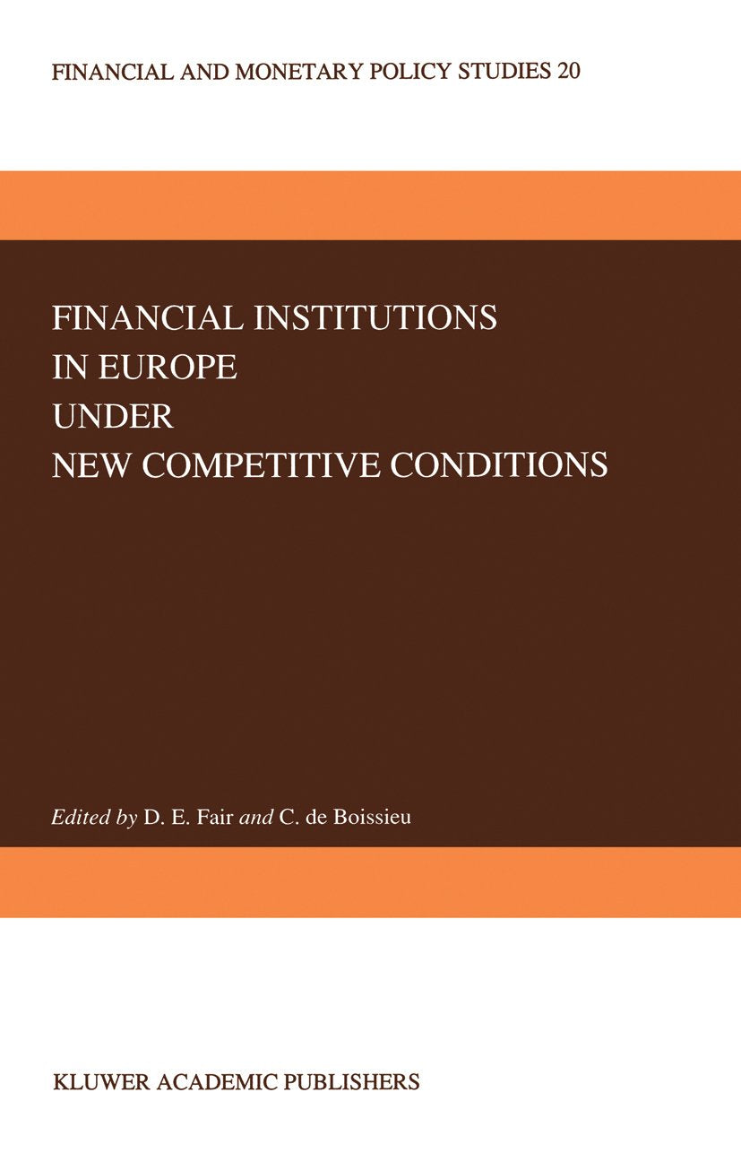 Financial and Monetary Policy Studies