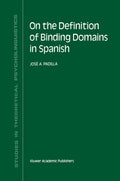 Studies in Theoretical Psycholinguistics