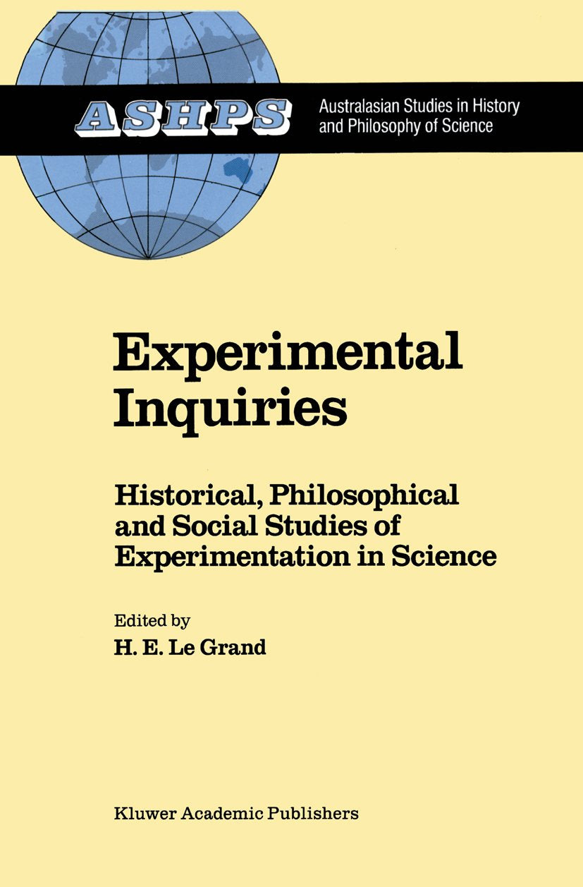 Studies in History and Philosophy of Science: Historical, Philosophical and Social Studies of Experimentation in Science