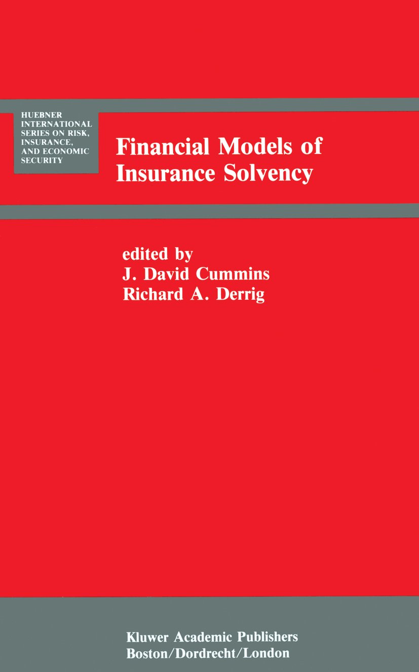 Financial Models of Insurance Solvency