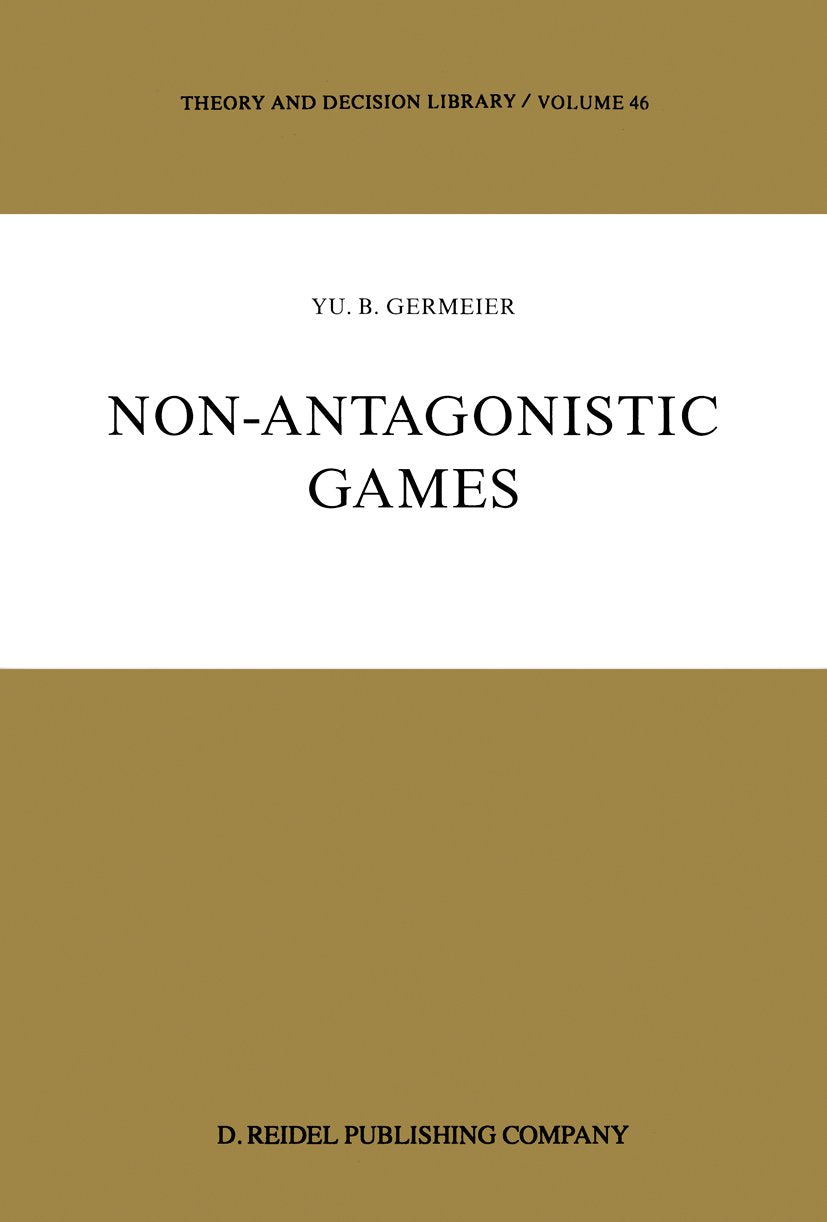 Non-Antagonistic Games