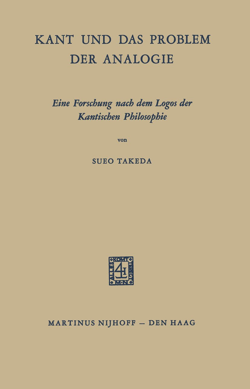 Kant und das Problem der Analogie