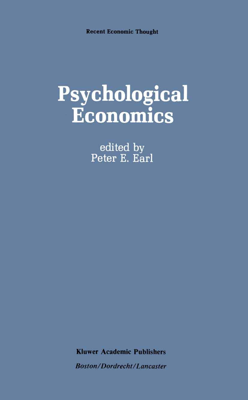 Recent Economic Thought
