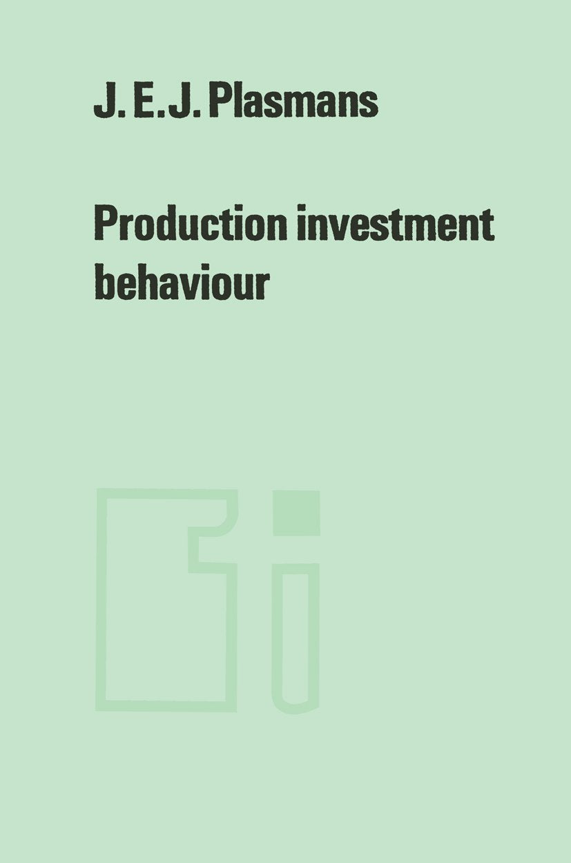 Tilburg Studies in Economics