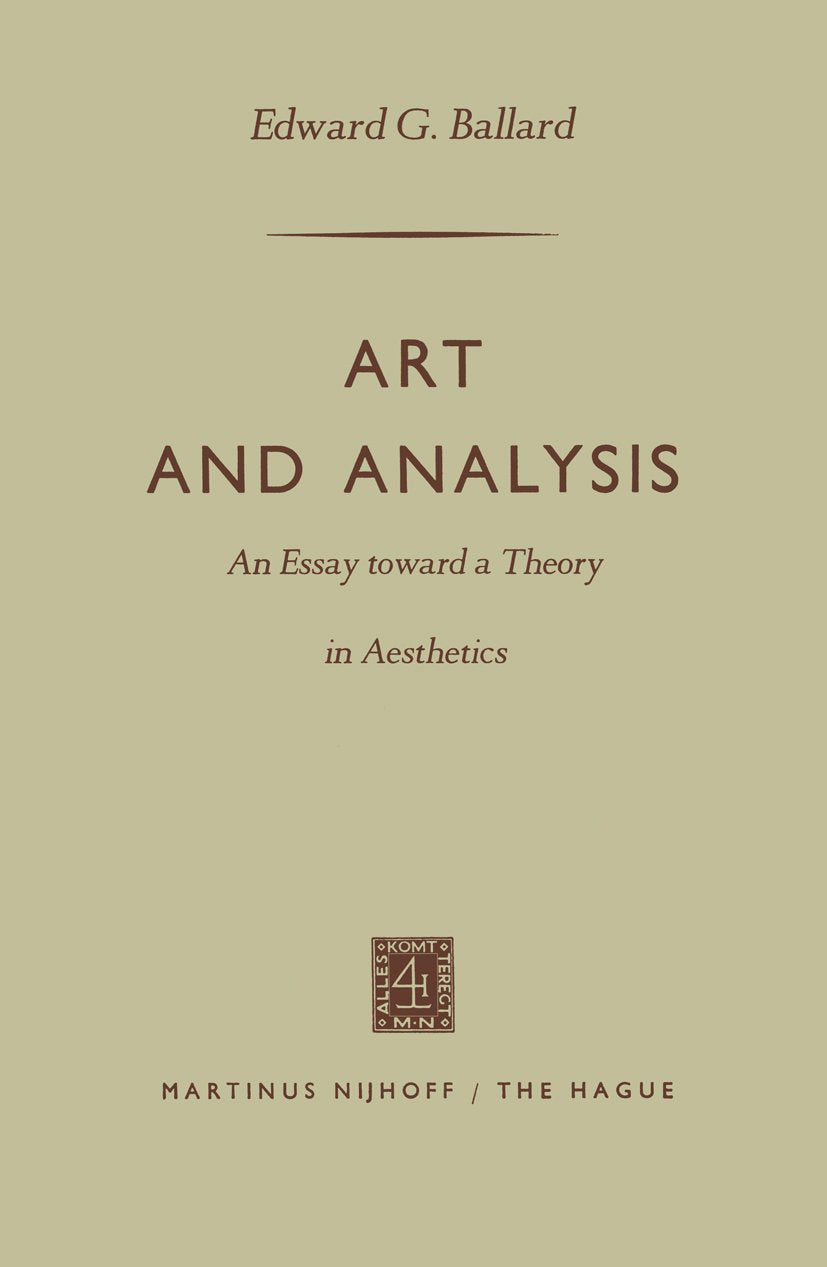 Art and Analysis