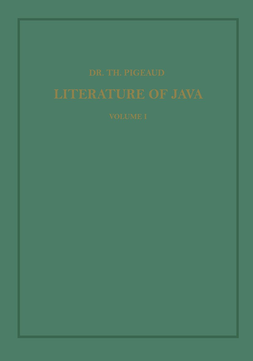 Synopsis of Javanese Literature 900–1900 A.D.