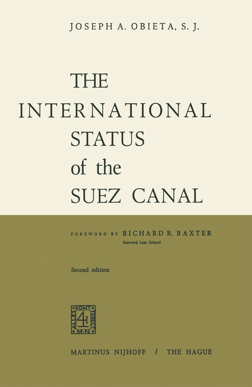 The International Status of the Suez Canal