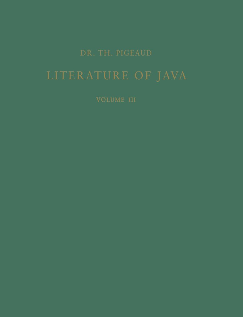 Literature of Java