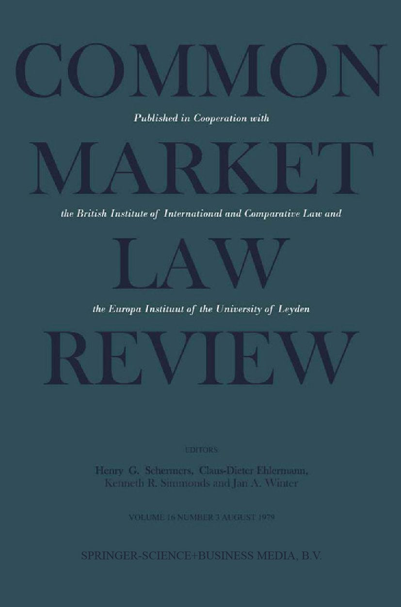 Common Market Law Review