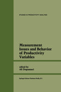 Studies in Productivity Analysis