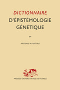 Dictionnaire D’épistémologie Génétique