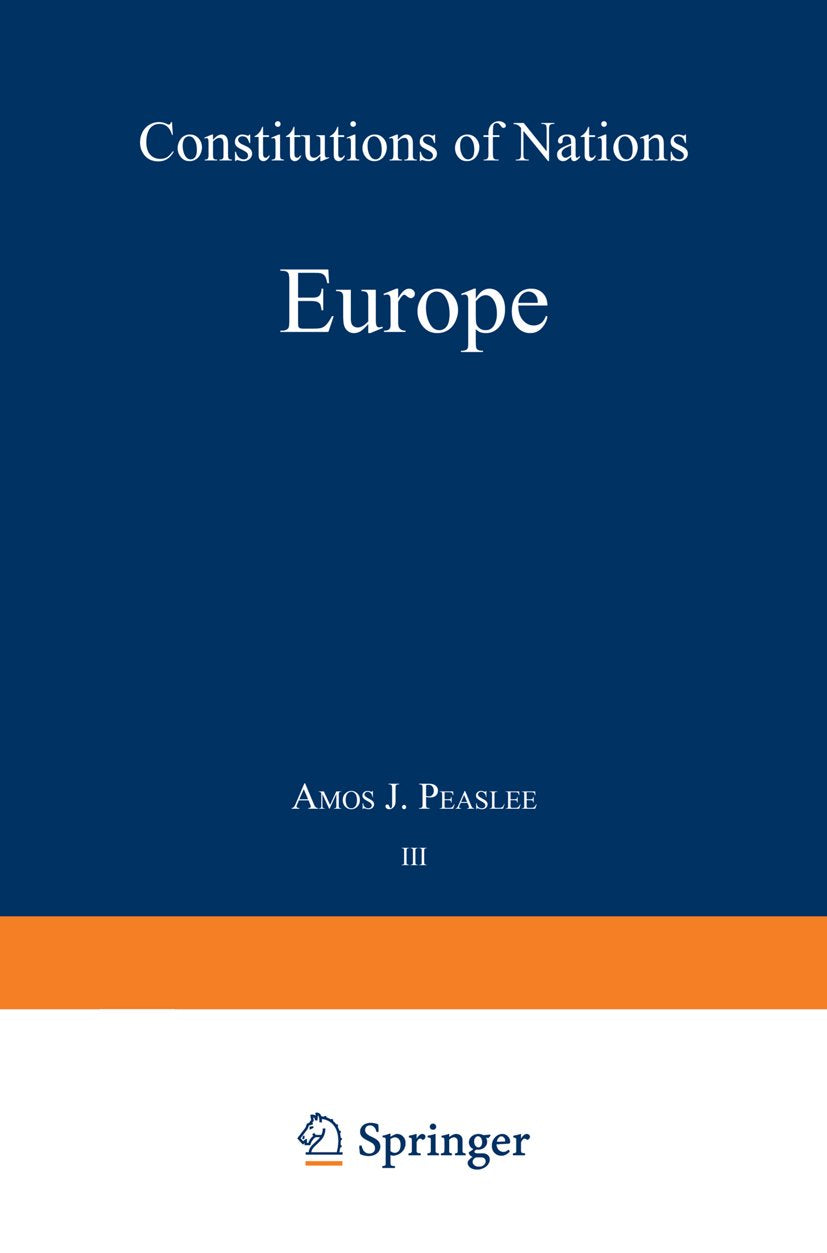 Volume III — Europe