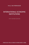 International Economic Institutions
