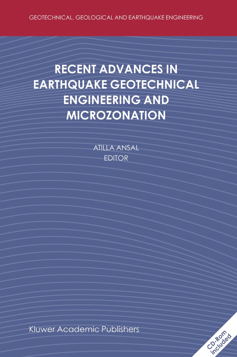 Geotechnical, Geological and Earthquake Engineering