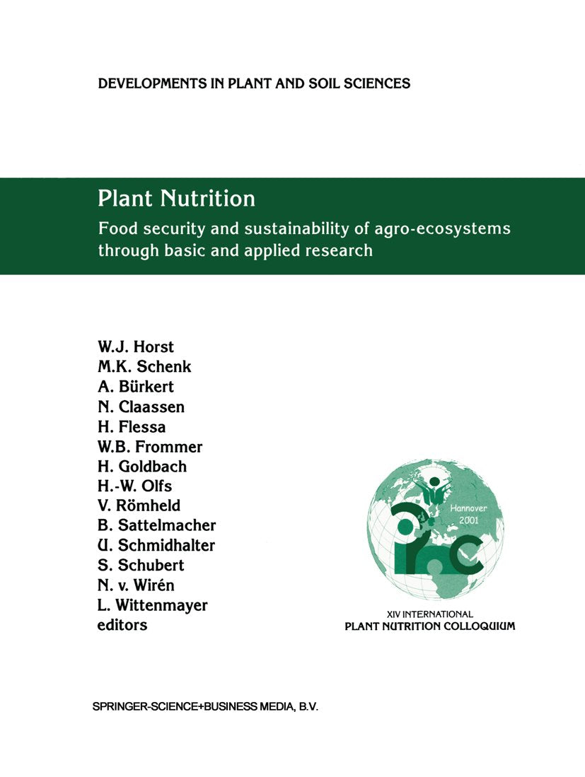 Developments in Plant and Soil Sciences