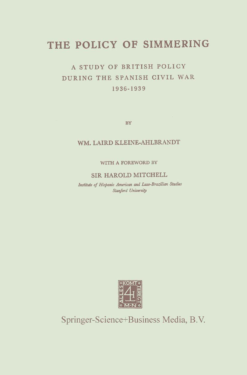The Policy of Simmering
