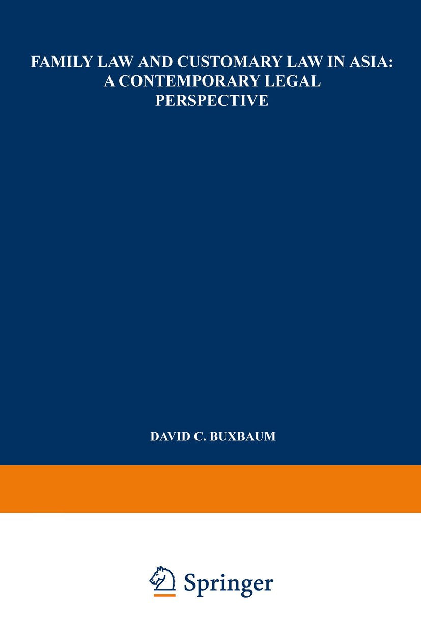 Family Law and Customary Law in Asia
