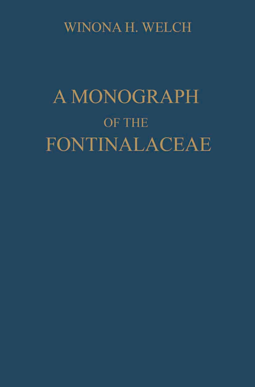 A Monograph of the Fontinalaceae