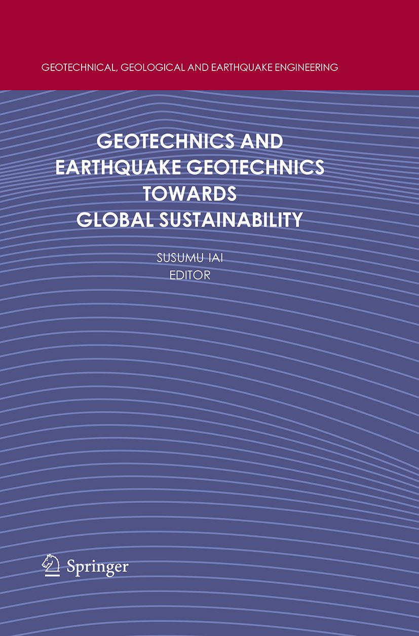Geotechnical, Geological and Earthquake Engineering