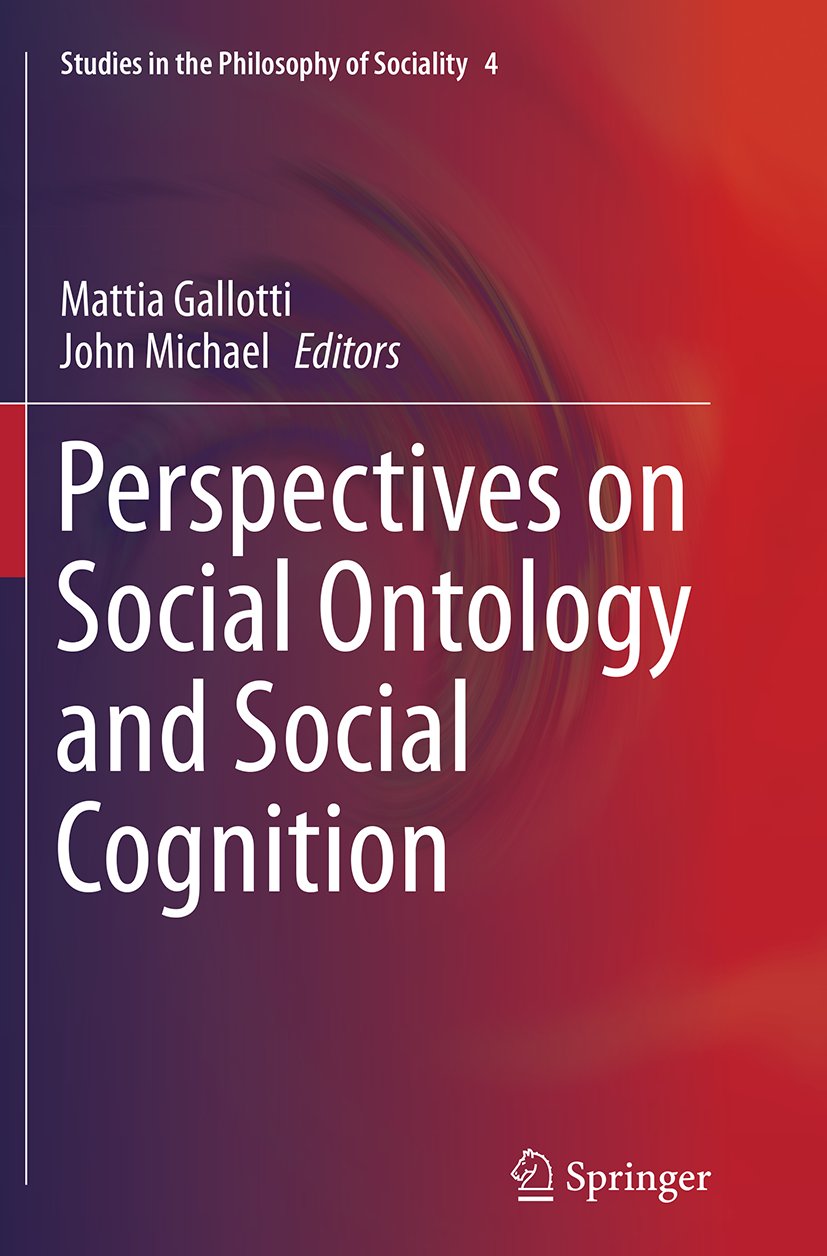 Studies in the Philosophy of Sociality