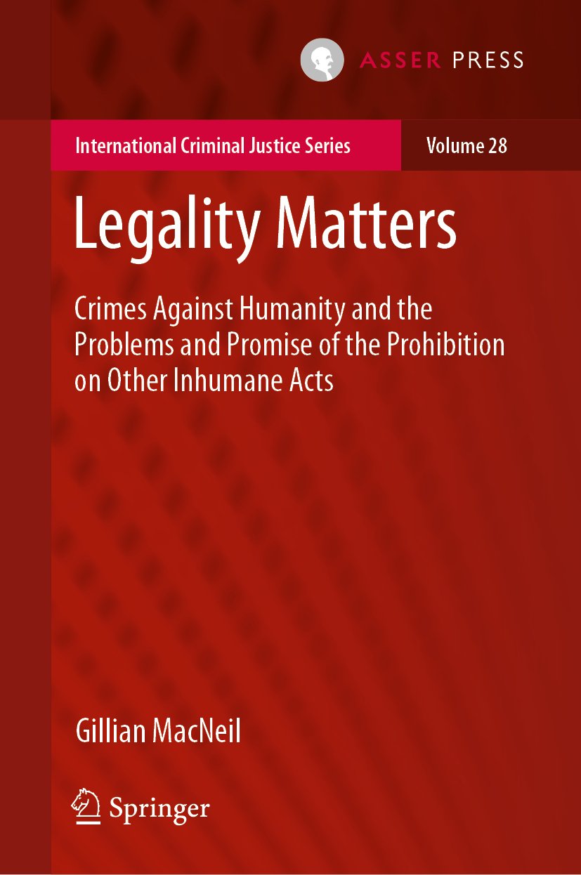 International Criminal Justice Series