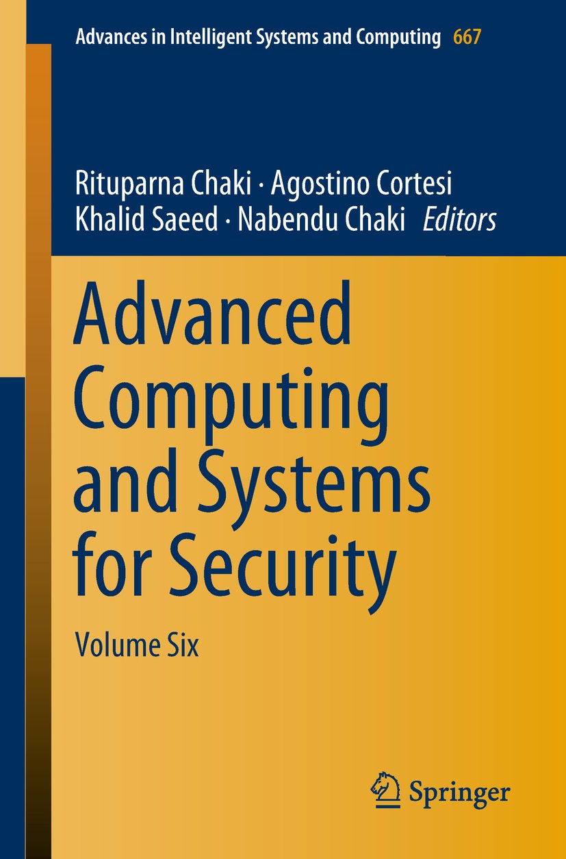 Advances in Intelligent Systems and Computing