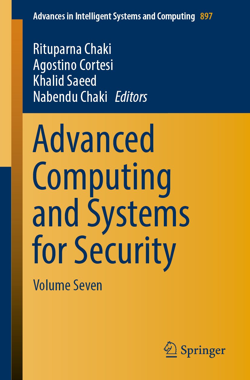Advances in Intelligent Systems and Computing