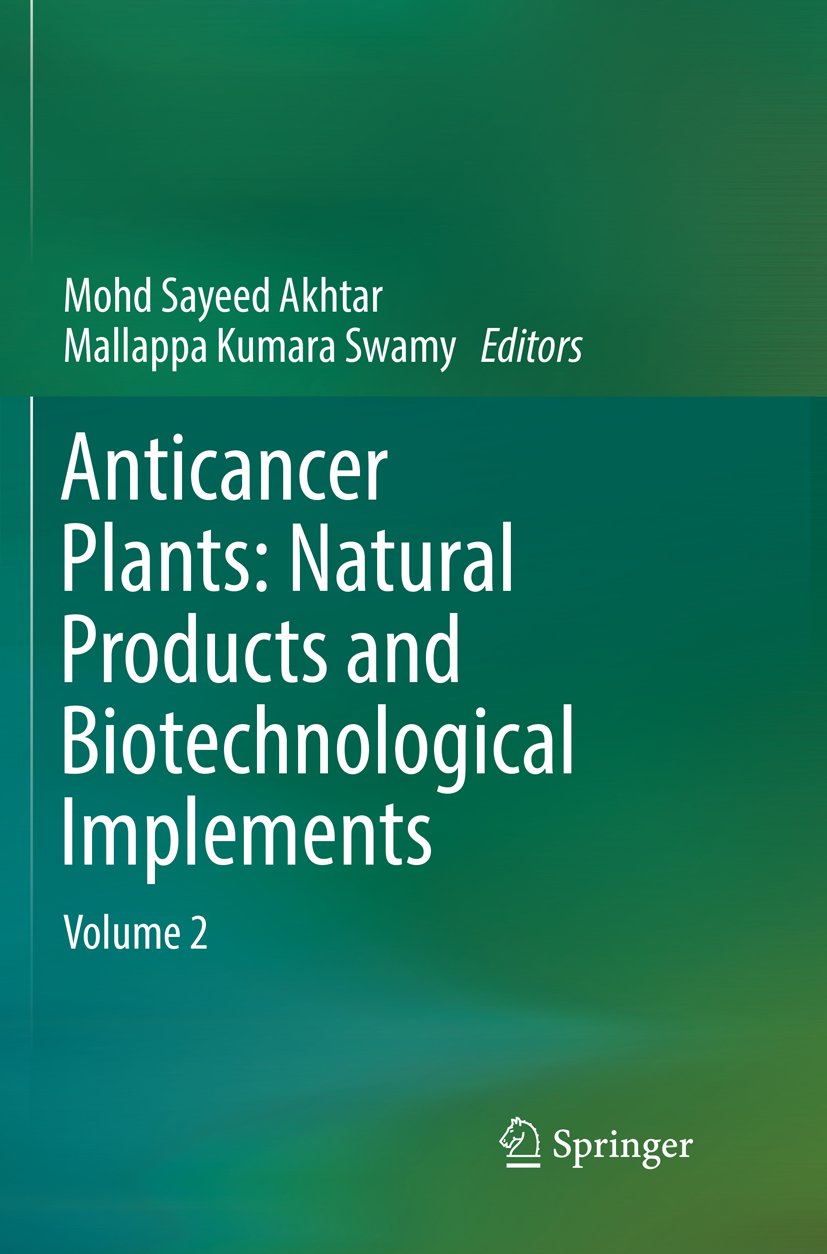 Anticancer Plants: Natural Products and Biotechnological Implements