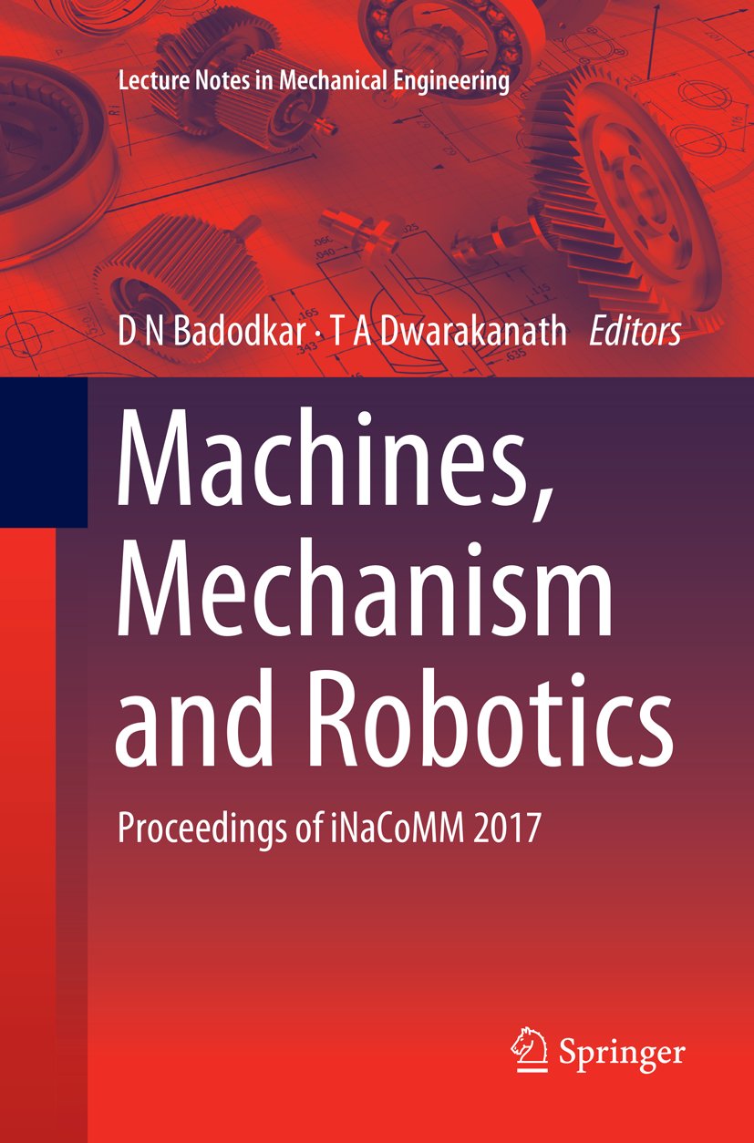 Lecture Notes in Mechanical Engineering