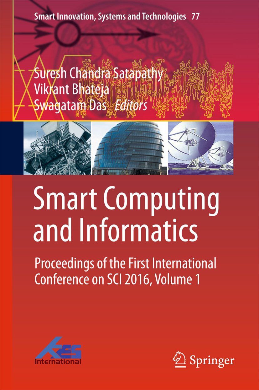 Smart Innovation, Systems and Technologies