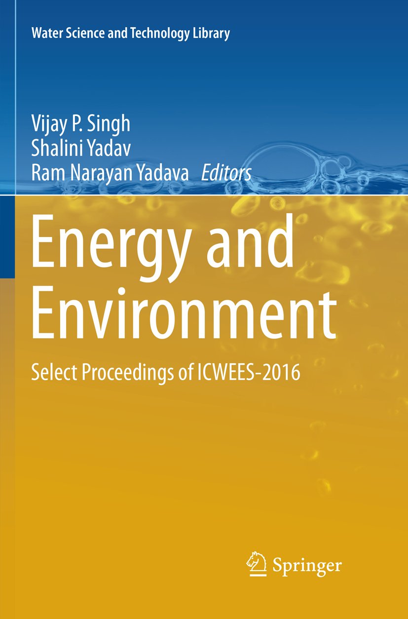 Water Science and Technology Library: Select Proceedings of ICWEES-2016