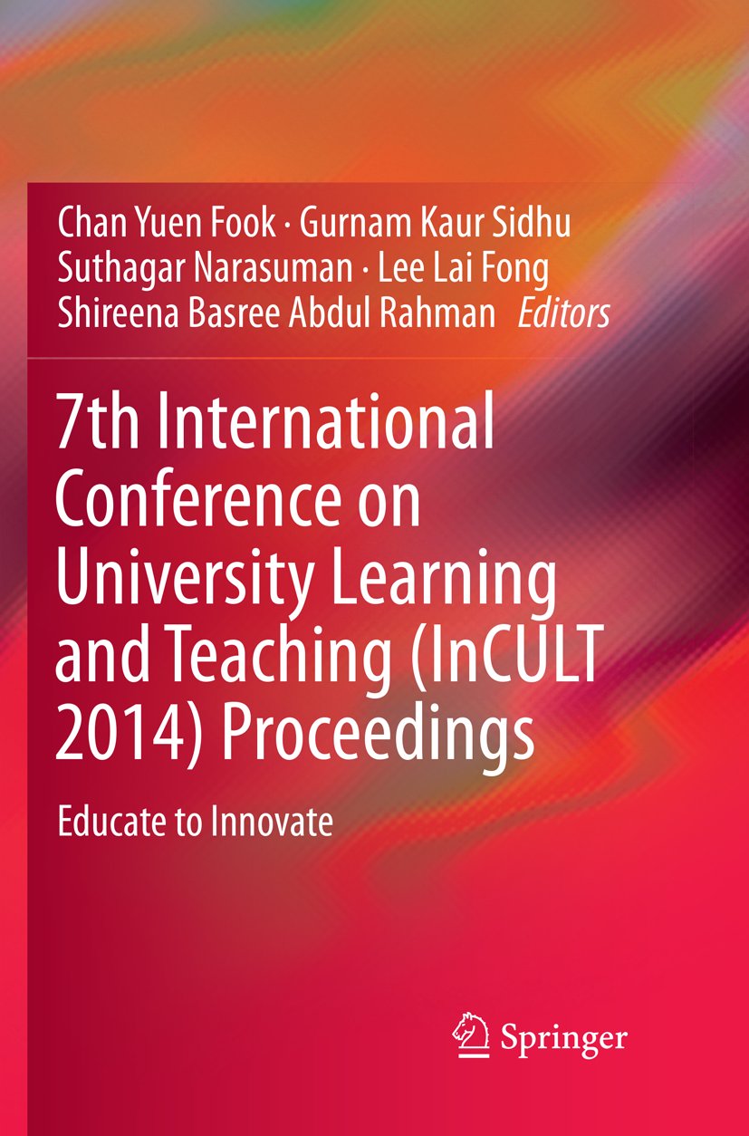 7th International Conference on University Learning and Teaching (InCULT 2014) Proceedings