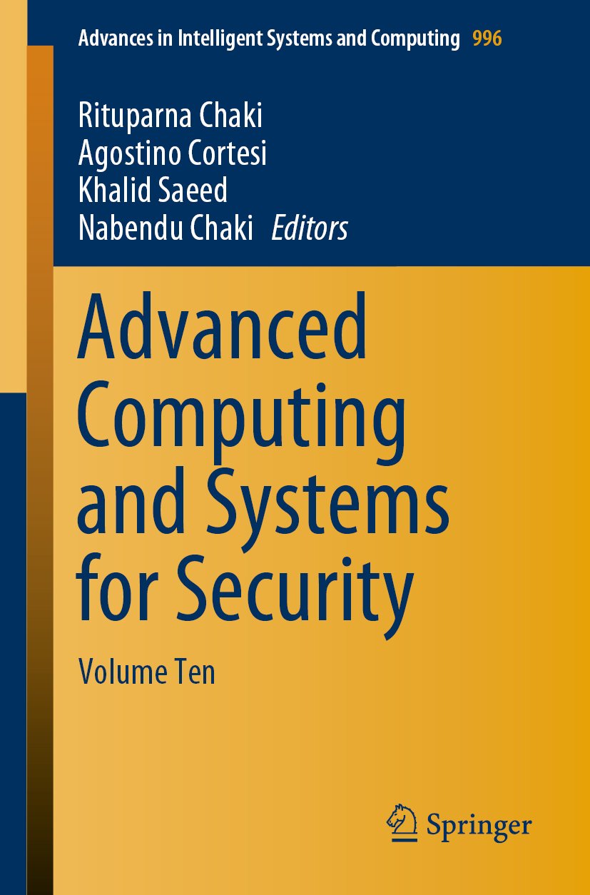 Advances in Intelligent Systems and Computing