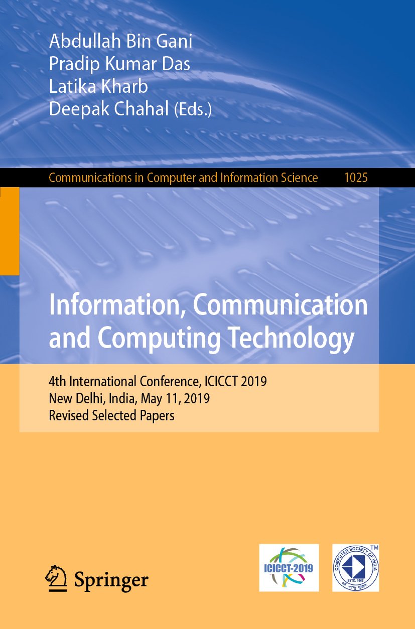 Communications in Computer and Information Science