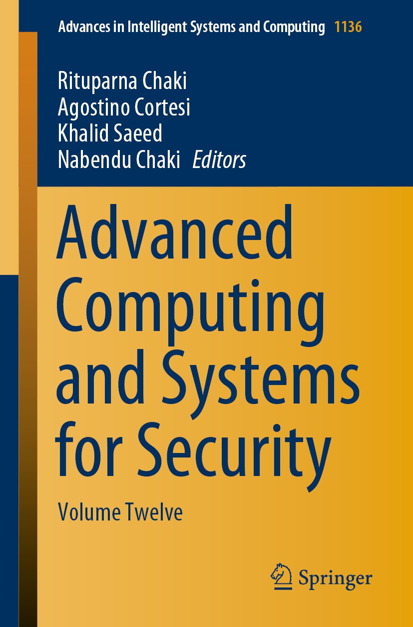 Advances in Intelligent Systems and Computing