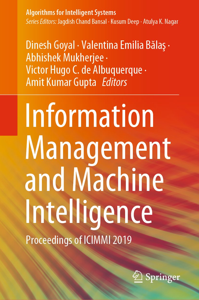 Algorithms for Intelligent Systems