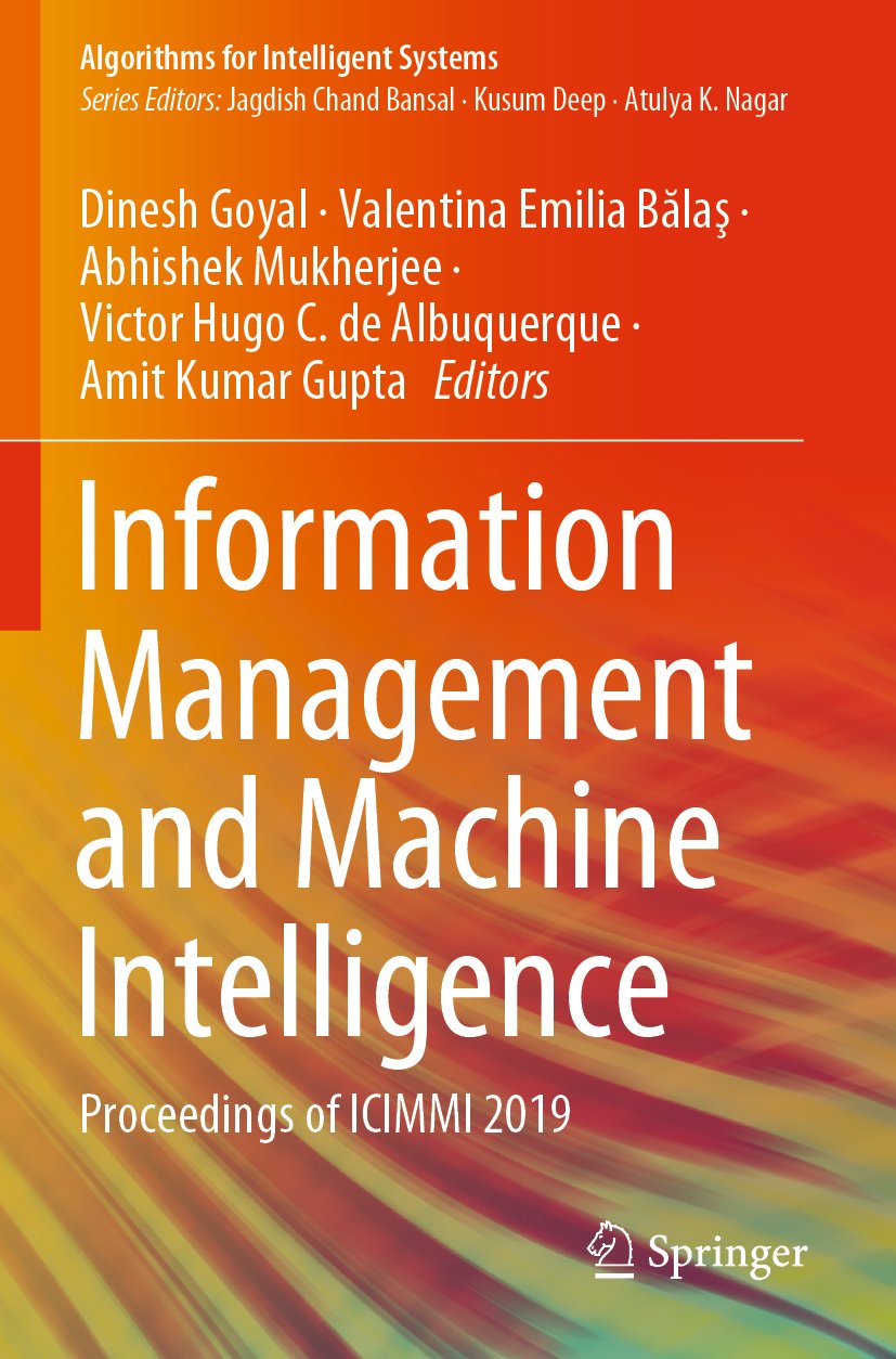 Algorithms for Intelligent Systems
