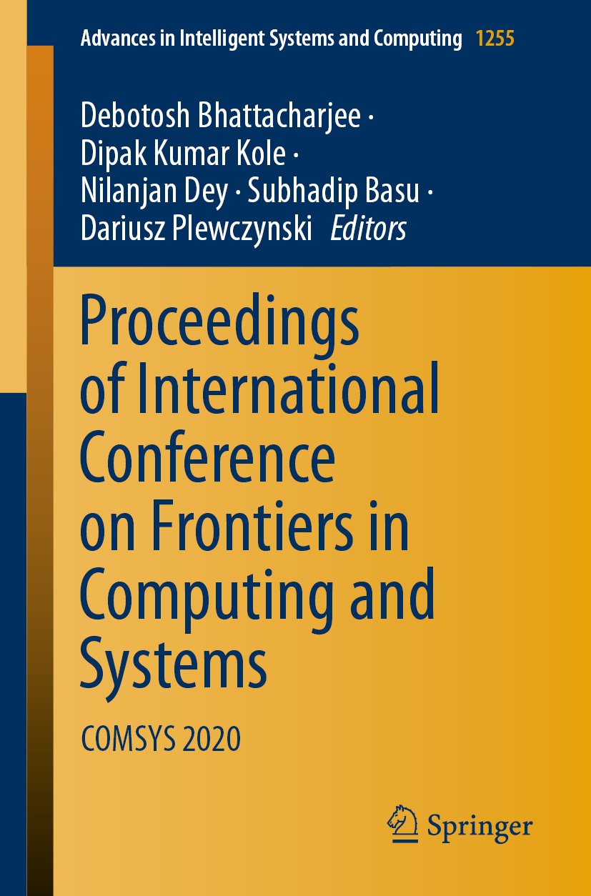 Advances in Intelligent Systems and Computing
