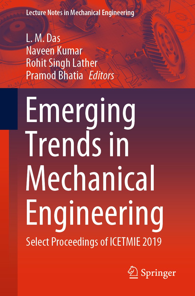 Lecture Notes in Mechanical Engineering