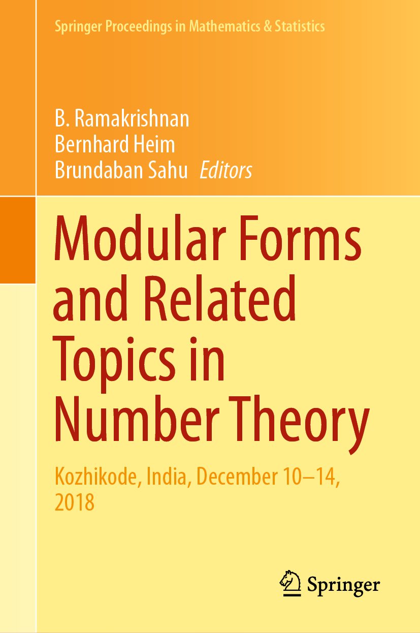 Springer Proceedings in Mathematics & Statistics