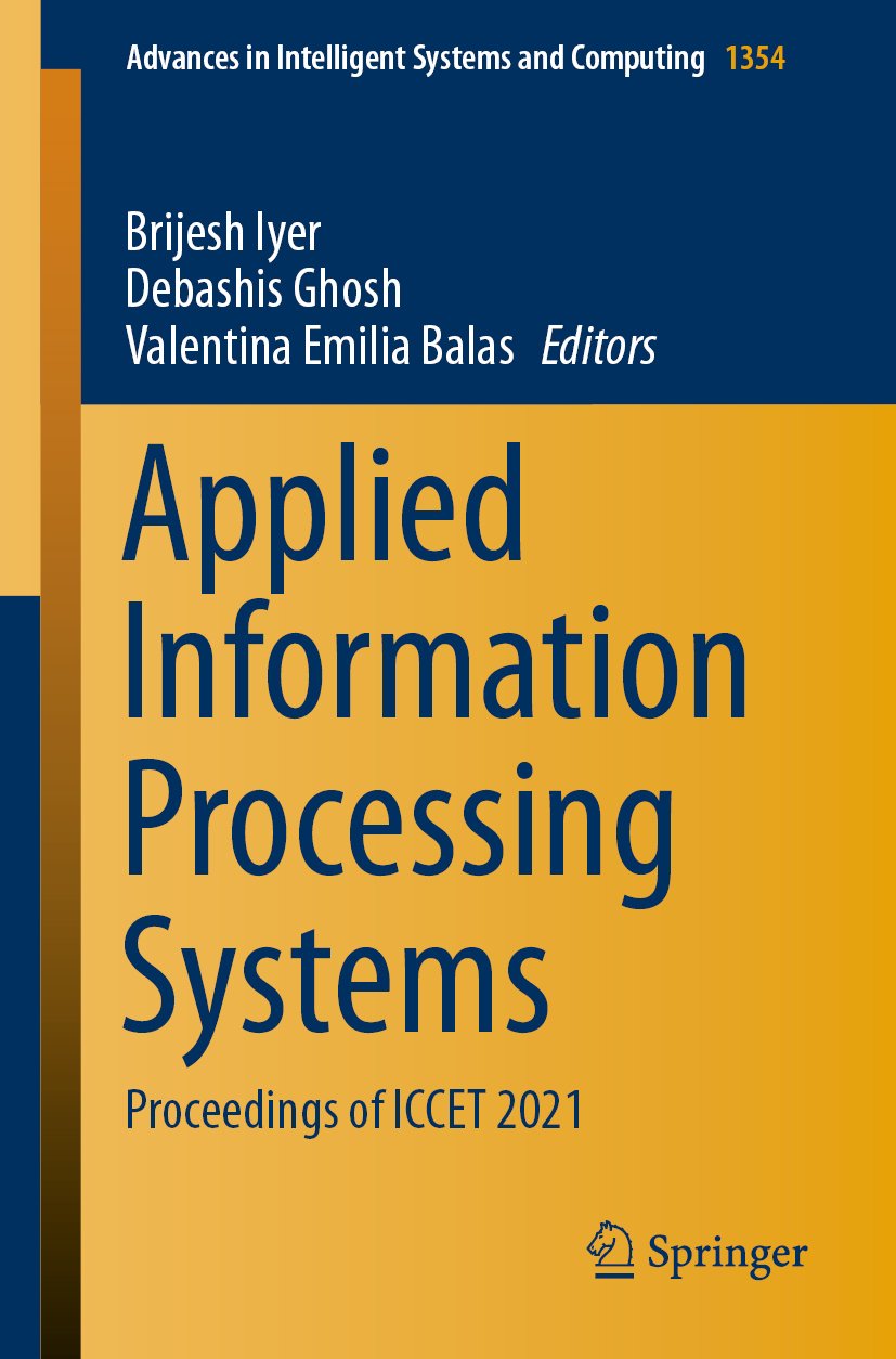 Advances in Intelligent Systems and Computing