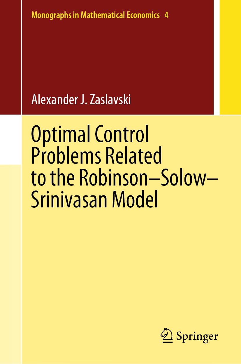Monographs in Mathematical Economics