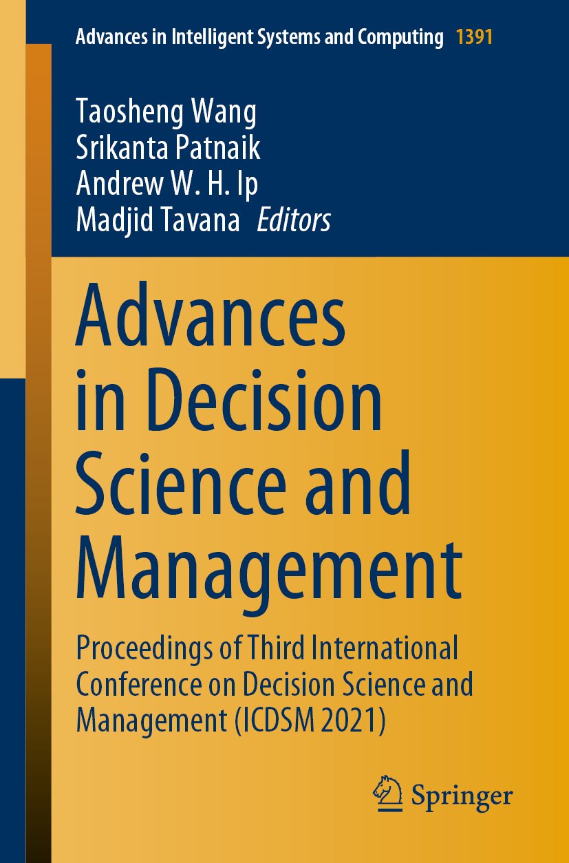 Advances in Intelligent Systems and Computing